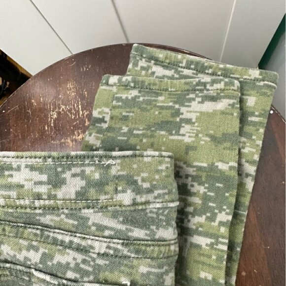 Rag & Bone Green Skinny Camo Jeans Size 27 - Picture 8 of 12